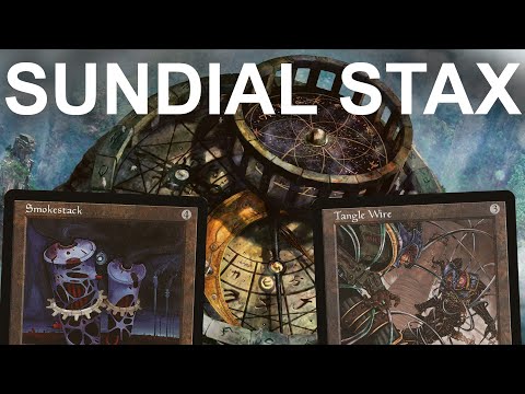 MUD IN THE DIALS! Legacy Colorless Sundial of the Infinite Stax. Smokestack Brew MTG