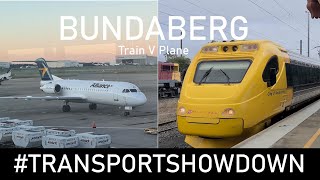 Transport Showdown: Bundaberg- Queensland Rail Tilt Train V Alliance Fokker 70