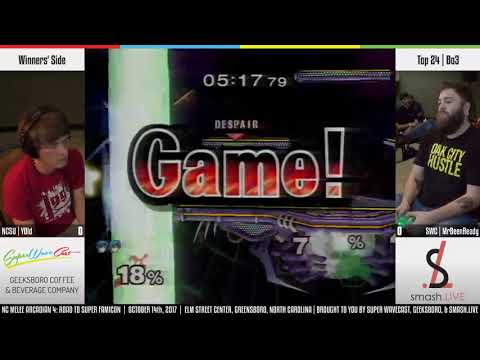 NC Melee Arcadian 4 Top 24 WQ - NCSU | YOld (Marth) vs. SWC | MrBeenReady (Luigi)
