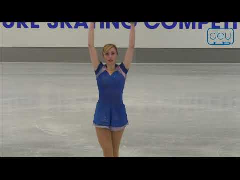 Daniela Valloni. Oberstdorf 2018. Gold Ladies II FS. 9 place