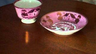 Pink Lusterware