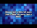 Liberty X Just A Little Lyrics