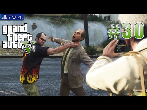GTA V / GTA 5 - PS4 / XBOX ONE Walkthrough Next Gen Gameplay PART 30 Vinewood Souvenirs Mark