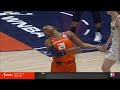 Caitlin Clark FOULED By Dijonai Carrington, Who COMPLAINS It Was A Flop | WNBA Indiana Fever vs Sun