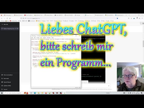 ChatGPT schreibt Python Programm für Funktechnik