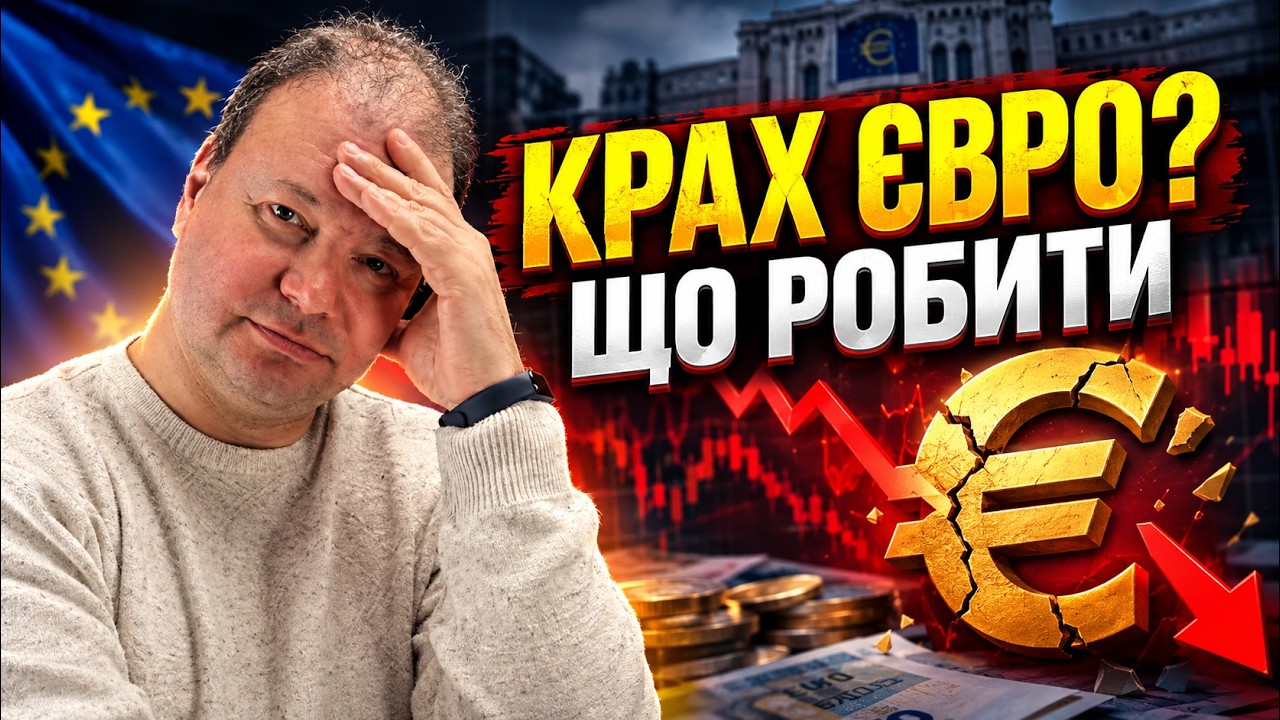 ЄВРО ОБВАЛИВСЯ: чи варто КУПУВАТИ? РИЗИКИ для ринку та ПРОГНОЗ курсу