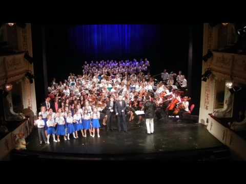 Vánoce hrajou gloria, zpívají J. Larisch a M.O. Mikolajek