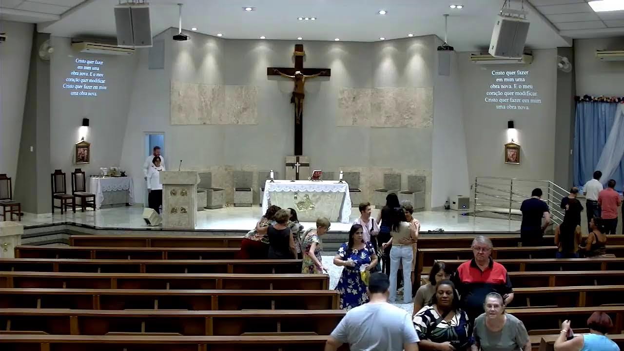 Paróquia São José de Presidente Prudente SP - Santa Missa - 11/01/2025