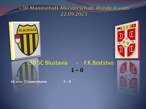 +30 Senioren Meisterschaft SC Blustavia - F.K.Bratstvo