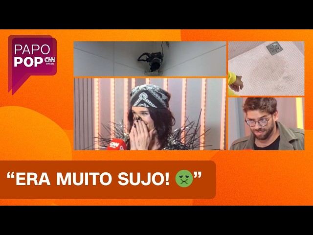 O banheiro do BBB é SUJO? "Nojento", revelam Serginho e Mau Mau | Papo Pop <img src=