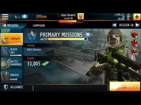 Kill Shot Bravo Region 18 =47 Primary Mission Complete