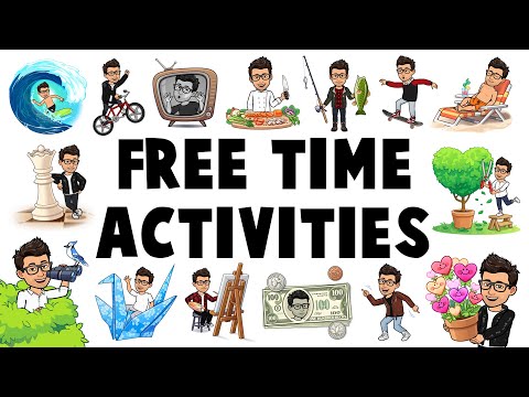 Free Time Activities and Hobbies in English | English Vocabulary
