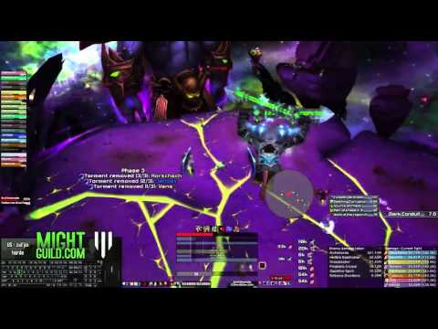 Might - Hellfire Citadel - Mythic Archimonde 1 Doomfire Strat - Hunter PoV