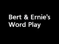 Bert Ernie S Word Play Will Release On Nickelodeon On October 22 2020