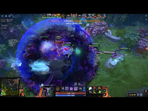 My first RAMPAGE using Faceless Void Aracana
