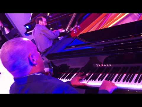 NAMM 2014 Kenneth Crouch and Kevin Kern amazing duet at Yamaha pianos Part 01