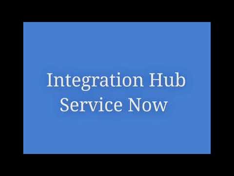 Integration Hub in service now
