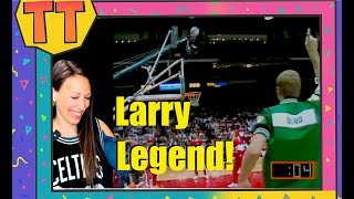 Tina Tries Reacting - Larry Bird Ultimate Mix Tape