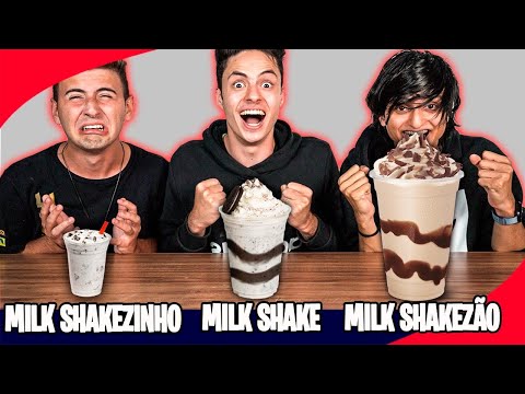 MILKSHAKE, MILKSHAKEZINHO E MILKSHAKEZÃO