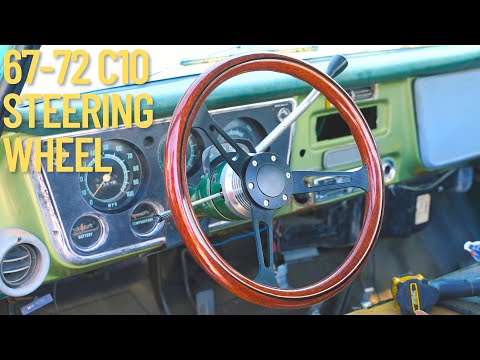 How to Install an Aftermarket Steering Wheel in a 67-72 Chevy C10 Truck