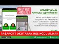 Pasaport Kimlik Okutarak Hes Kodu Almak Biometrik Pasaporta Uygulamadan Hes Almak HES MRZ