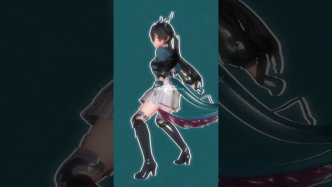 CHEN QIANYU -  IT HURTS A LITTLE 【明日方舟：终末地 Arknights: Endfield MMD／4K／60FPS】 #shorts