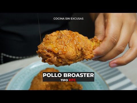 Como hacer Pollo Broaster KFC Super Fácil