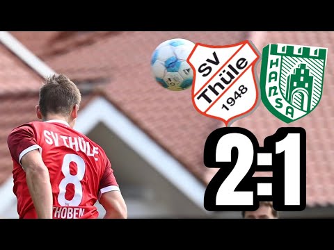 SV THÜLE - SV HANSA FRIESOYTHE 2:1 | ALLE TORE UND HIGHLIGHTS