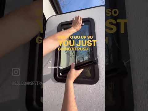 How to install a #thinshadeready blind in less than 1 minute! #shortsvideo #lippert #rvtipsandtricks