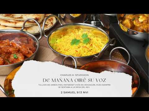 Charles Spurgeon - Devocional - De mañana oiré su voz - Mayo 27