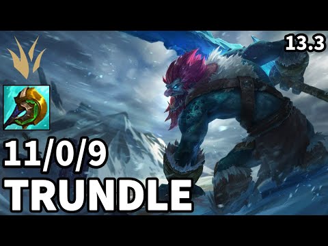 Trundle Jungle vs Zac - KR Grandmaster | Patch 13.3