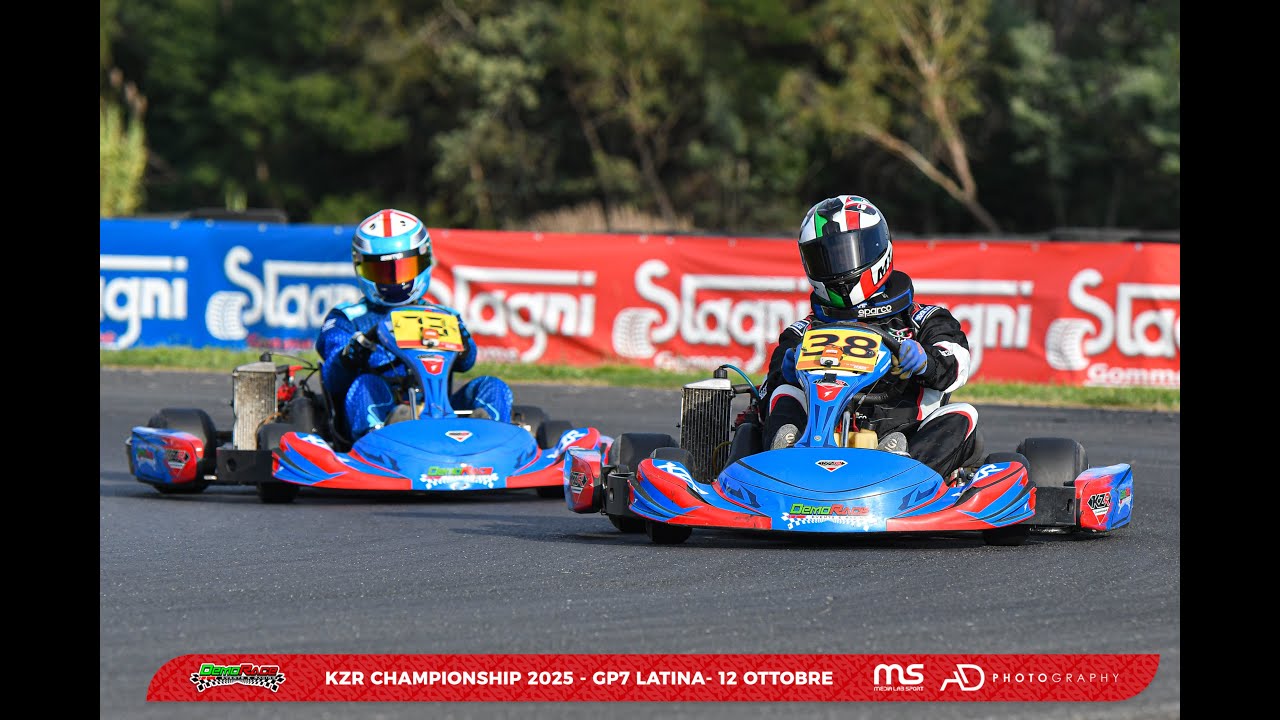 KZR 2025 | Highlights GP7 Rotax 18+ | Latina, 12 ottobre