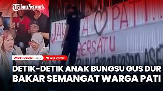 Download lagu Detik-detik Anak Bungsu Gus Dur Bakar Semangat Warga Pati mp3