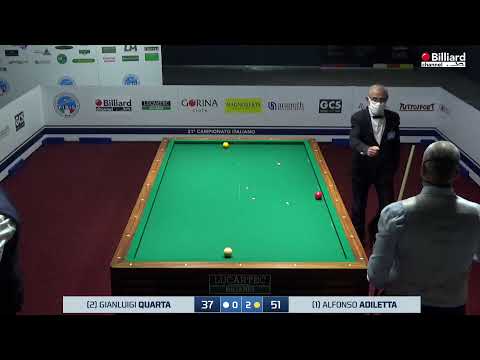 Quarta Gianluigi VS Adiletta Alfonso - 21° Campionato Italiano Salerno