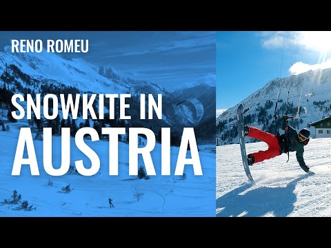 Snowkite in Austria