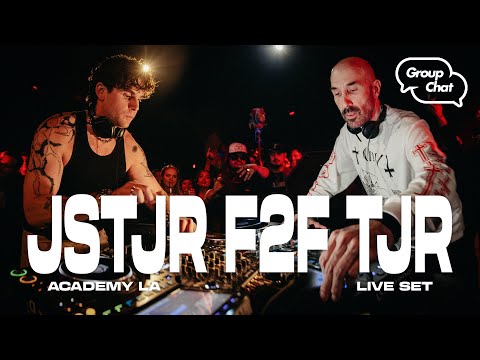 JSTJR F2F TJR LIVE @ Group Chat LA [HARD TECHNO / RAVE]