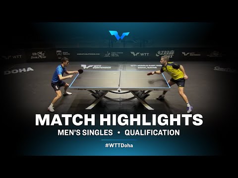 Jon Persson  vs Jordy Piccolin | WTT Contender Doha 2021 | Men's Singles | QUAL Highlights