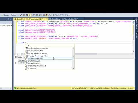 MS SQL Server 2016 course 70-761 - Chapter 6 Working with SQL server data types - E