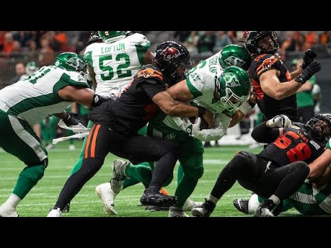 CFL 2023 Recap: Saskatchewan @ BC - week 17