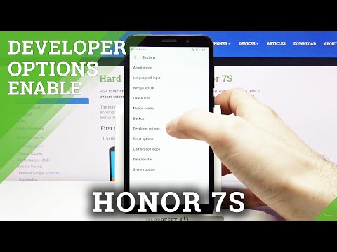How to Activate Developer Options in HONOR 7S – Unlock Developer Mode