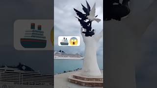 🚢 AMAZING CRUISE SHIP VIEW #shorts