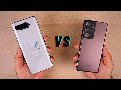 ASUS ROG 5 vs SAMSUNG S21 Ultra (EXYNOS) - SPEED TEST