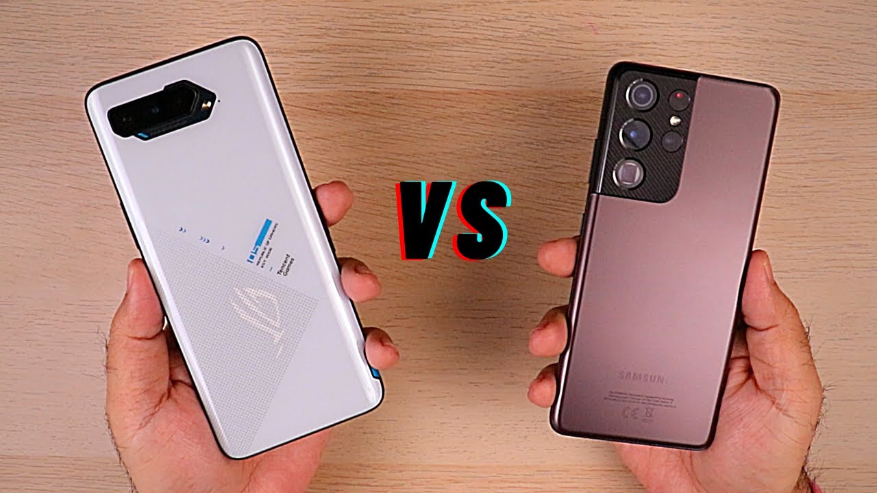 ASUS ROG 5 vs SAMSUNG S21 Ultra (EXYNOS) - SPEED TEST