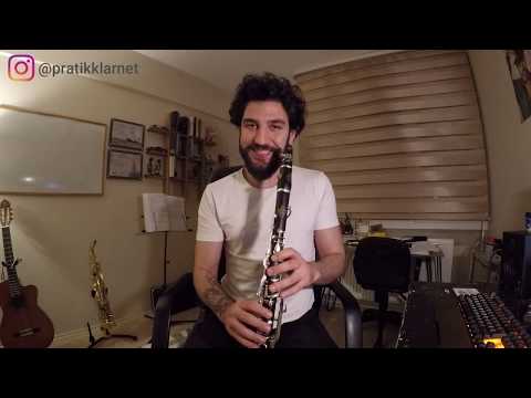 Pratik Klarnet - Hicaz Dizisi'nin Tüm Seslere Transpozesi