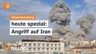 ZDF heute spezial: Israel und USA greifen Iran an – Gegenschläge Teherans