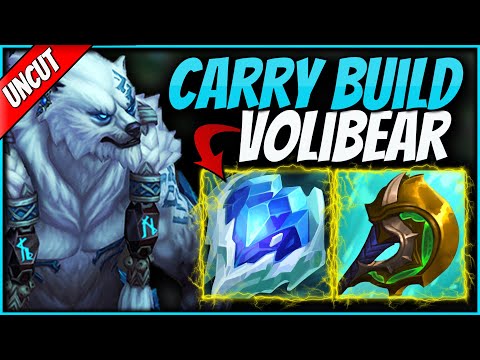 This Volibear BUILD turns HIM into an EASY CARRY MACHINE (UNCUT)| League of Legends Volibear Jungle