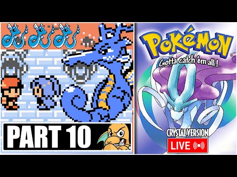 Pokemon Crystal Walkthrough Part 10 NUZLOCKE - Gym Leader Clair Kingdra