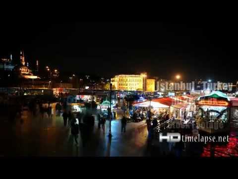 Istanbul, Turkey - UHD Ultra HD 2K 4K Video Time Lapse Stock Footage Royalty-Free