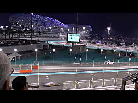 F1 race Yas Marina circuit 2014 abu dhabi