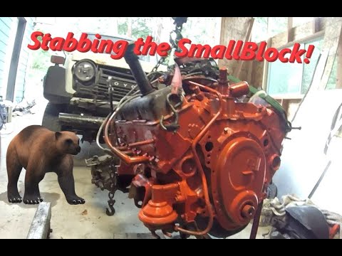 Chevy 350 in the Toyota Land Cruiser FJ55 IRON PIG!